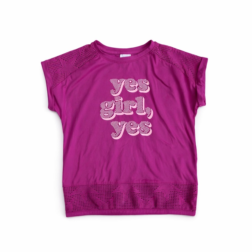 More Than Magic “Yes Girl Yes” Top- Girls Size 6/6X